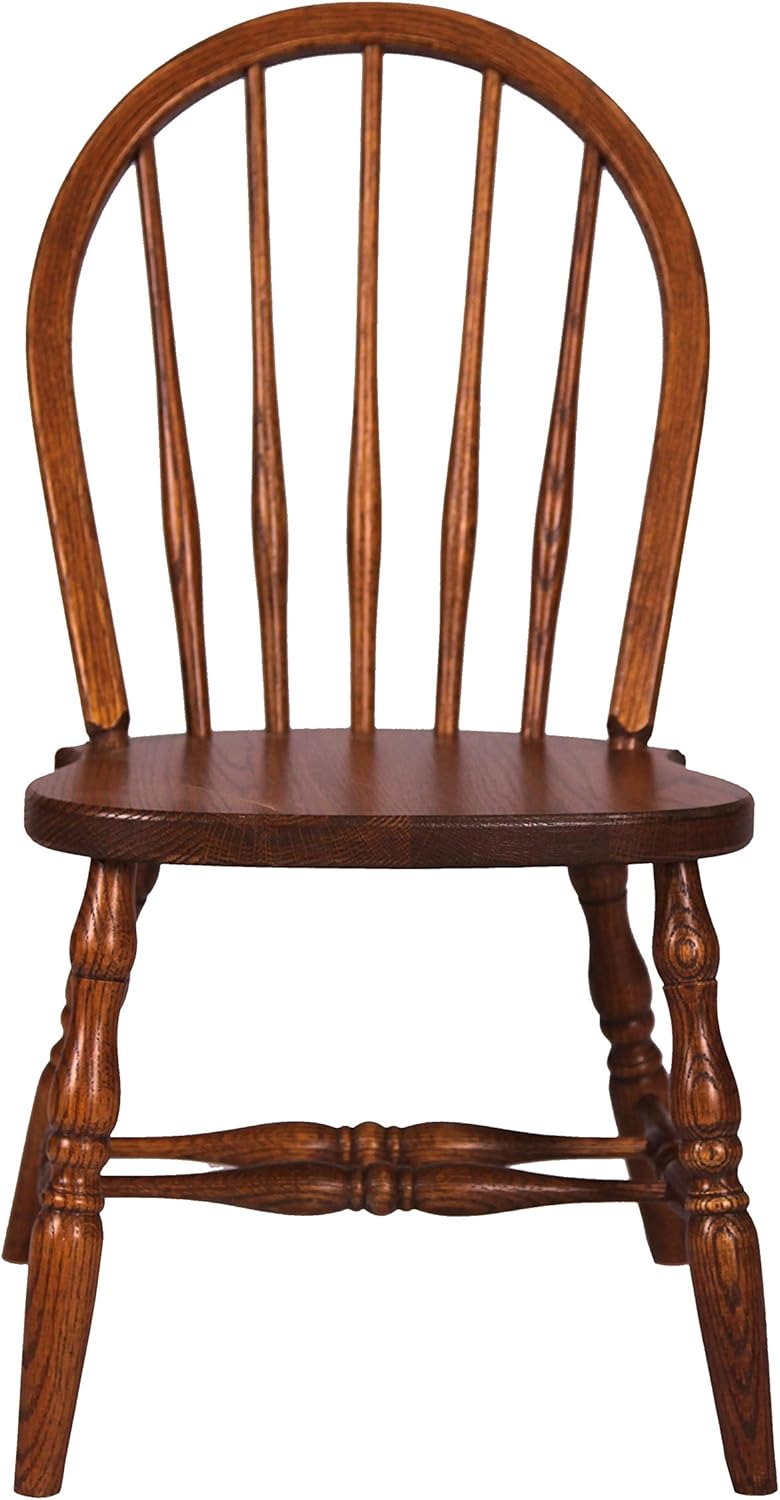 🛒 Crazy Deals Peaceful Classics Amish Handcrafted Child's Solid Wood Table and 2 Chairs Set - Harvest Finish Great for Playroom