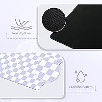 Vista 4 de iCasso Desk Pad Mat, Desk Matt for Desktop, Cute XXL Large Mouse Pad, Anti-Slip Big Mousepad with Stitched Edges, Keyboard Pad Mouse Mat for