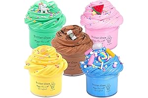 Butter Slime Kit 5 Pack: Scented Slime Party Favors