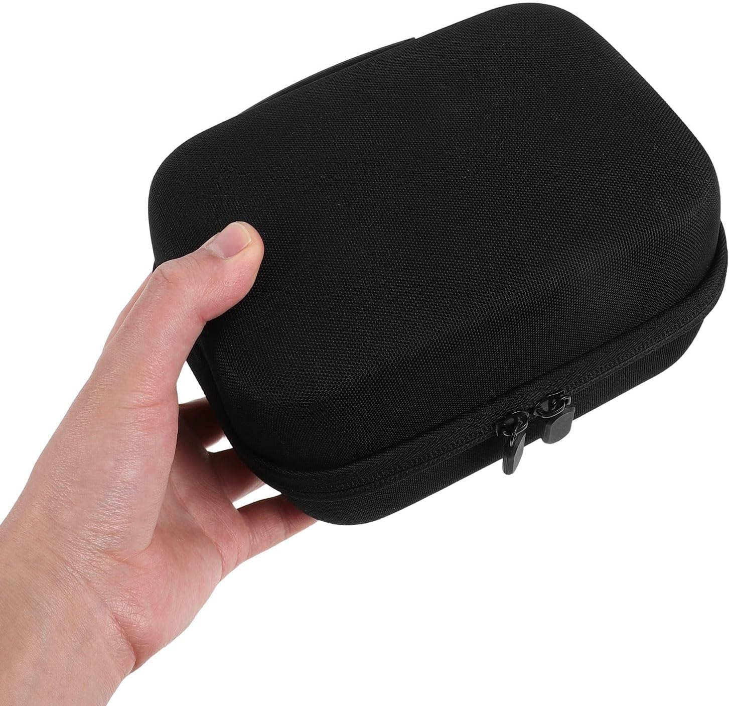 FAVOMOTO Portable Insulin Storage Case for Refrigerator 36 Slots 10ml Vial Protector Box Black Shockproof Travel Medication Organizer for Diabetics
