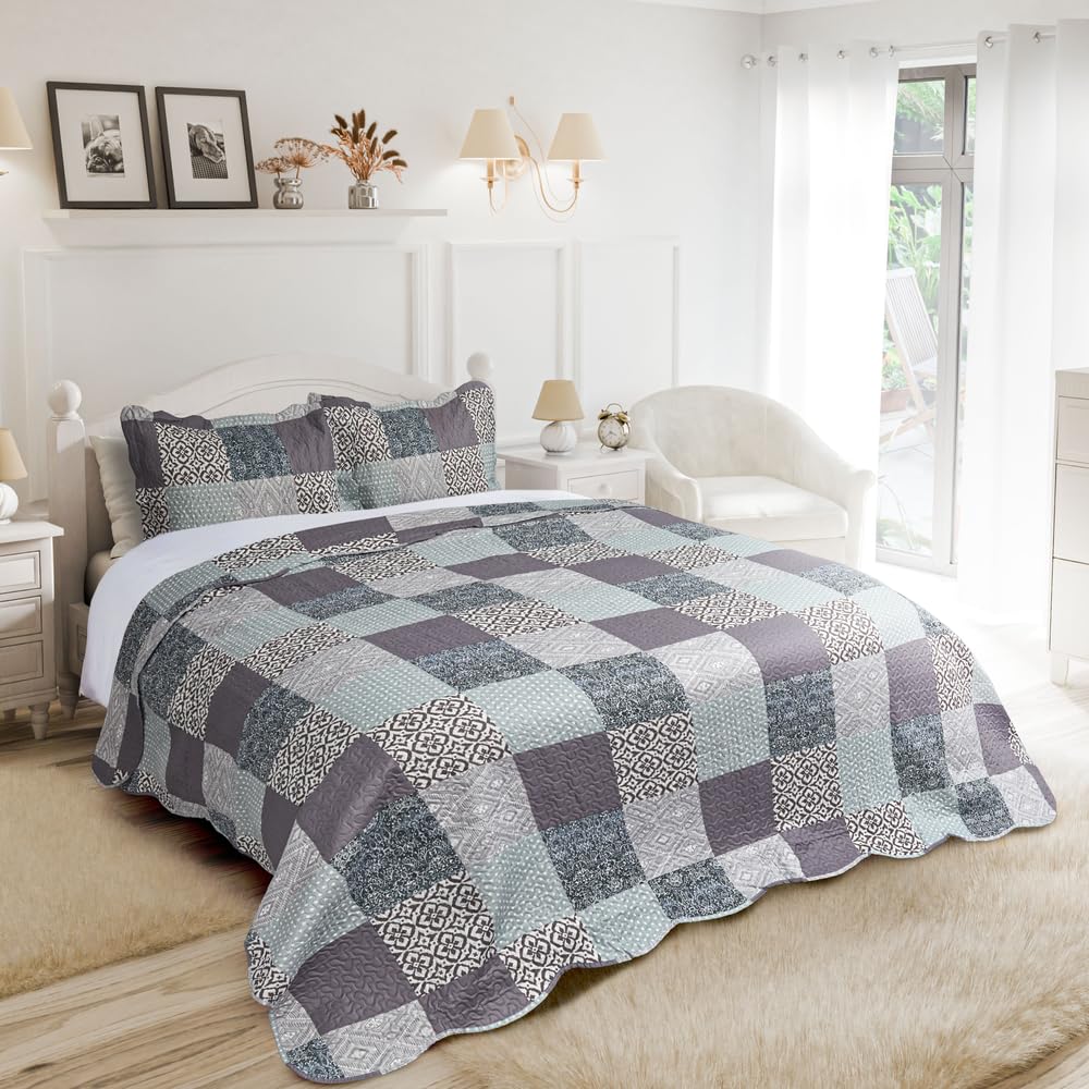 Chiltern - Patchwork Bedspread Set - Single