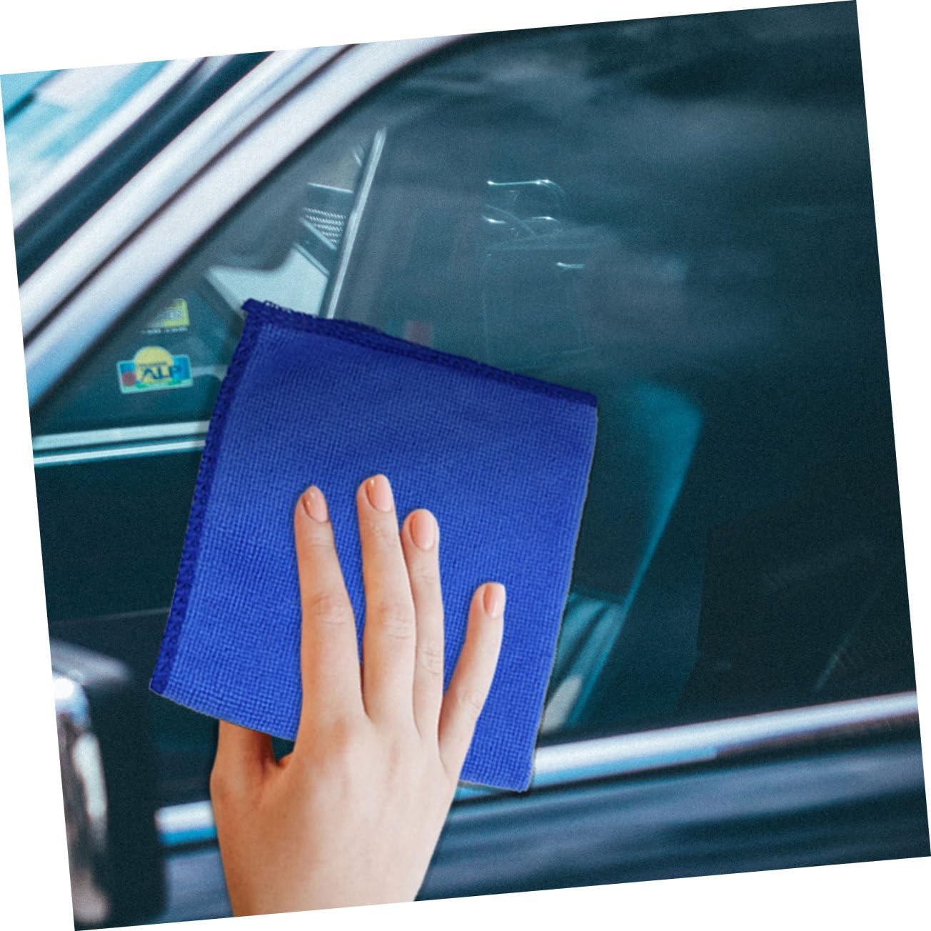 50pcs Microfiber Car Cleaning Towels Bulk Microfiber Towels for Auto Detailing Scratch Soft Absorbent for Car Wash Interior Exterior Detailing