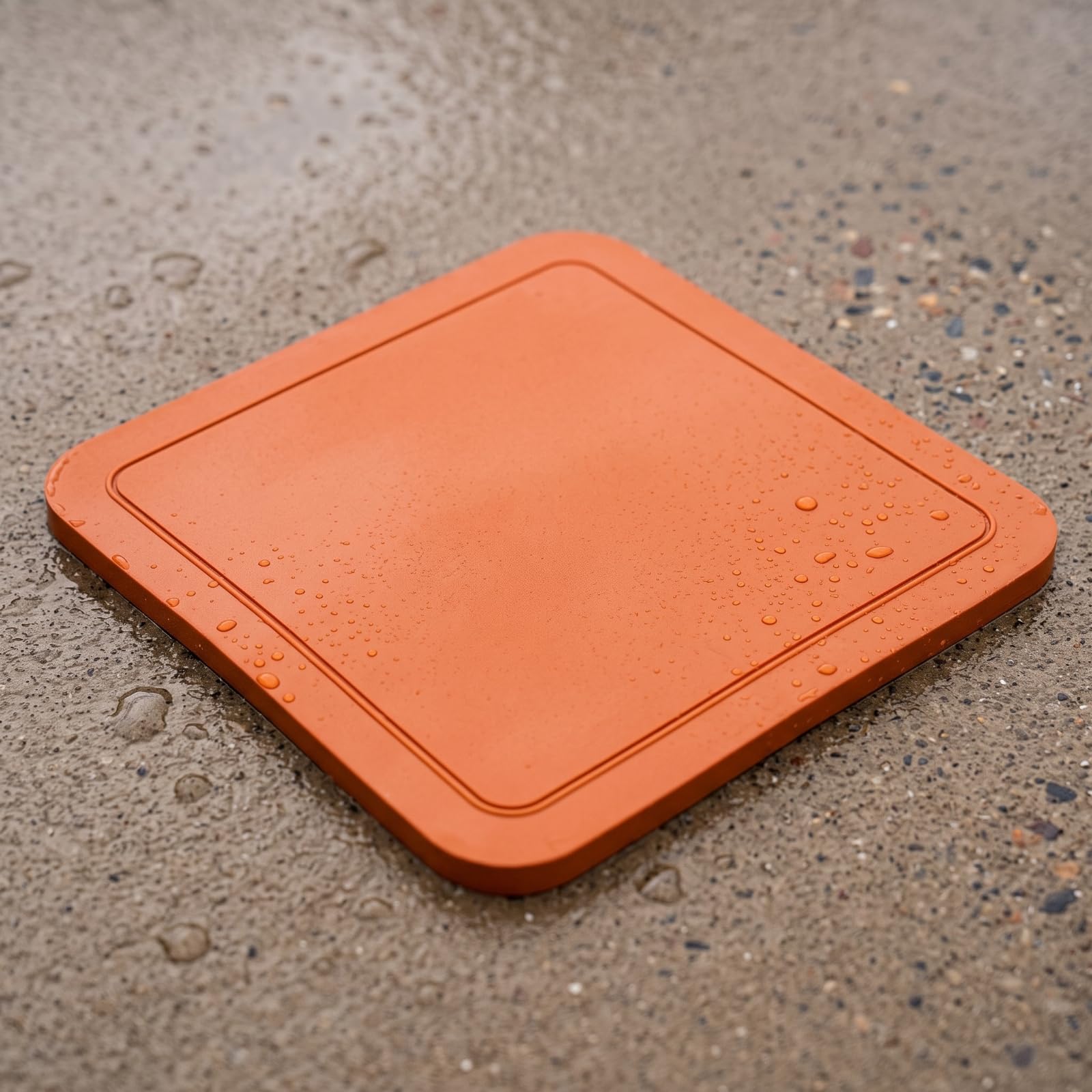 Baseball Home Plate Gummi Basis Trainingsplatte mit Fester Konturlinie Und Planem Aufliegen Mobil Und Schnell Einsetzbar für Indoorflächen Sportplätze, Color to 5