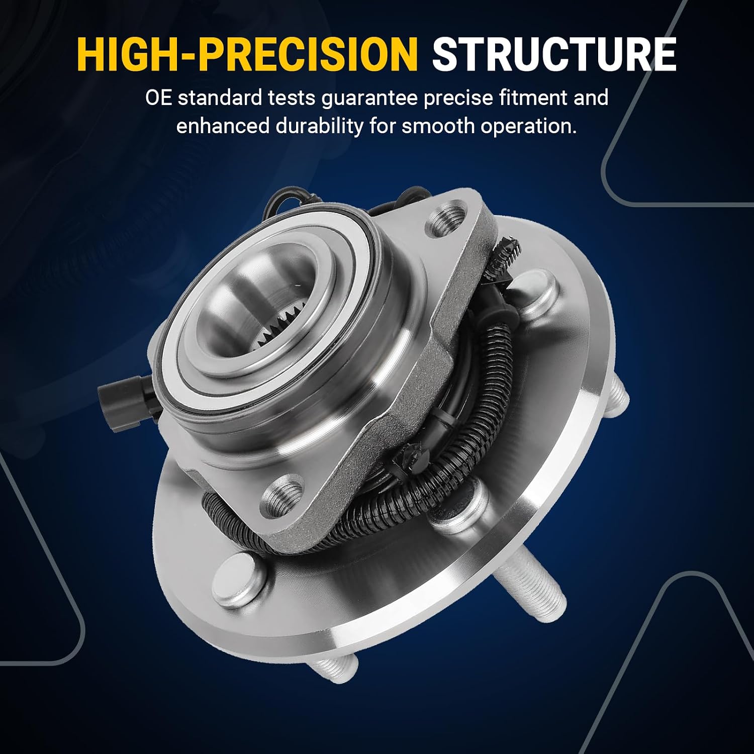AUTOCLUB Front for 2012 2013 2014 2015 2016 2017 2018 Ram 1500 CV Axle and Wheel Bearing Hub Assembly Kit, 2019 2020 Ram 1500 Classic Replacement [4WD Only]