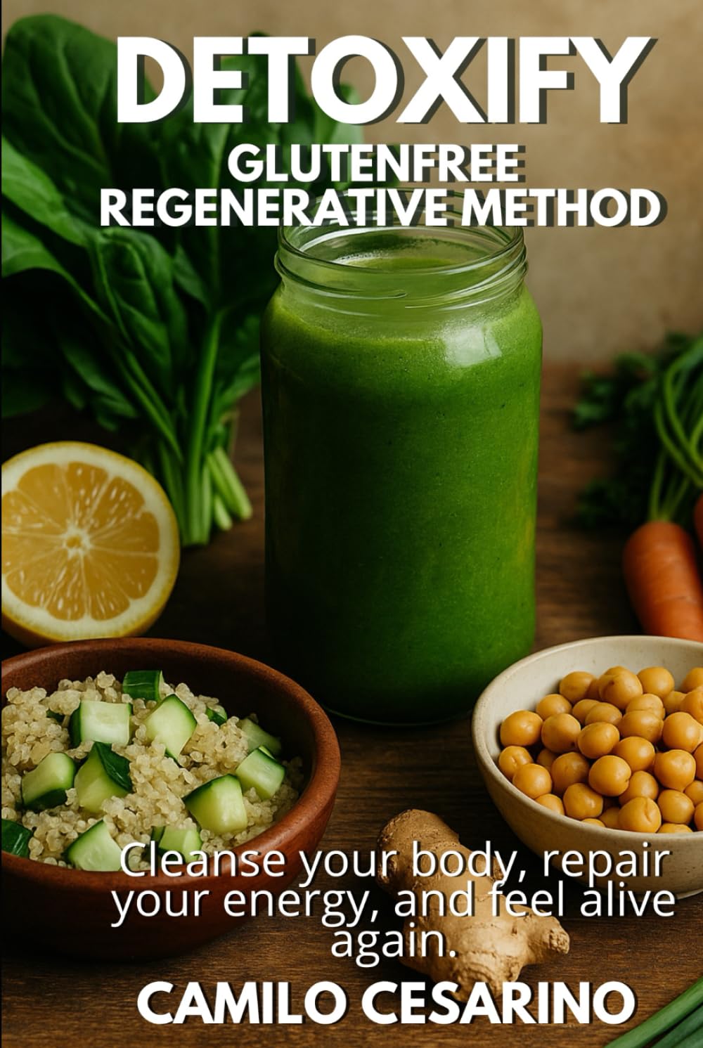 Detoxify - GlutenFree Regenerative Method: Cleanse your body, repair your energy, and feel alive again. (Raw and Unfiltered)