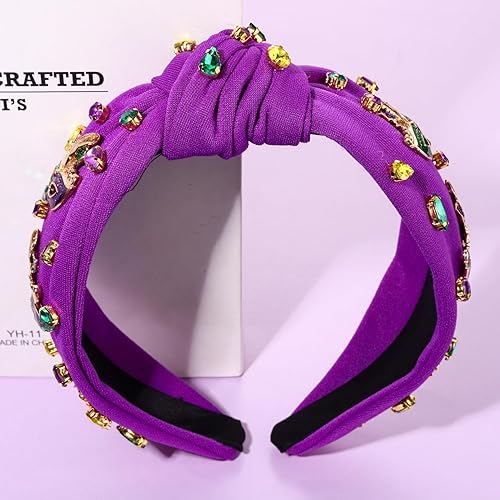 Miniatura 4 de mokkia Diadema de Mardi Gras para mujer, corona de flor de lis, máscara para carnaval, Mardi Gras, accesorios para fiestas
