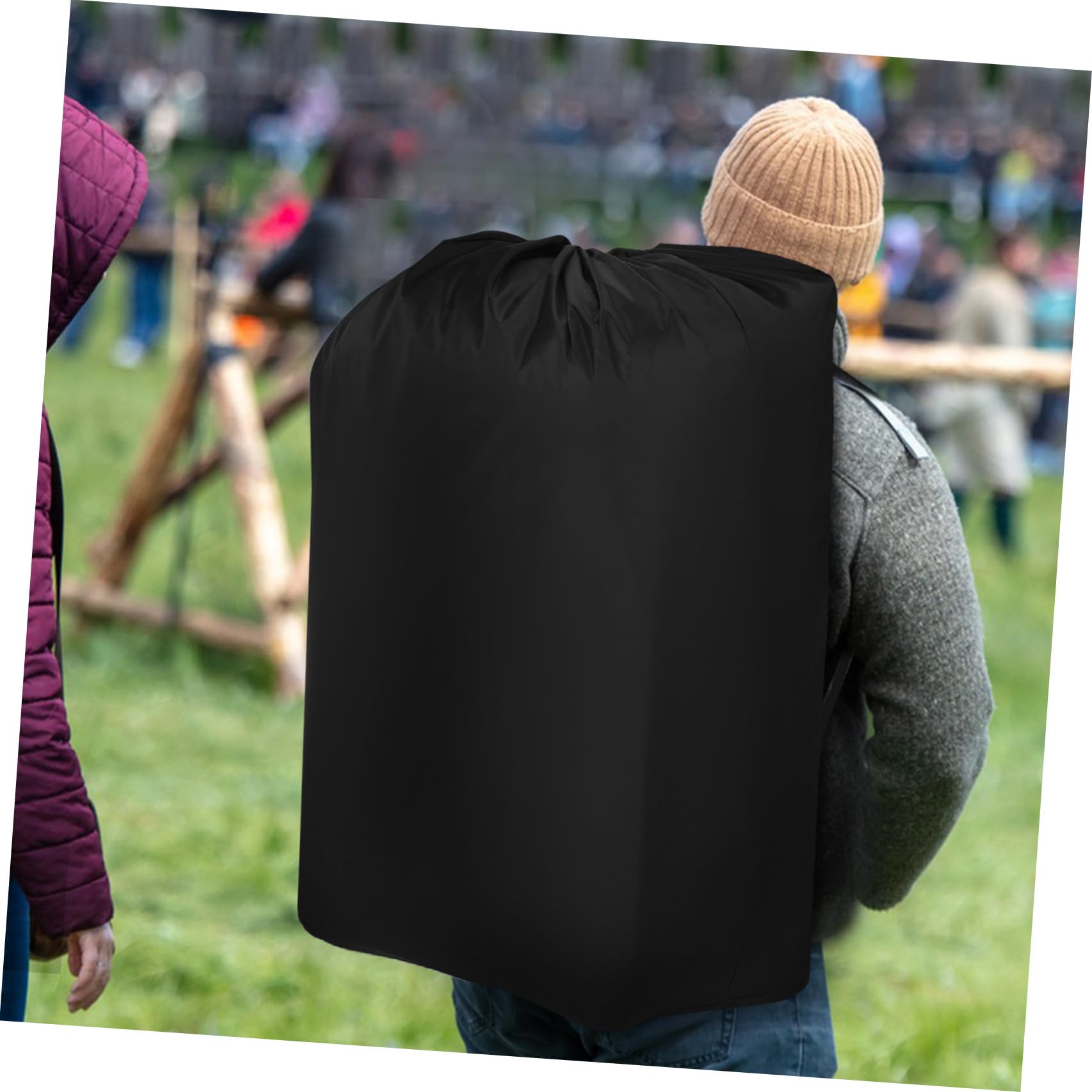 Paquet de Rangement pour Poussette en Nylon Noir, Transport Avion