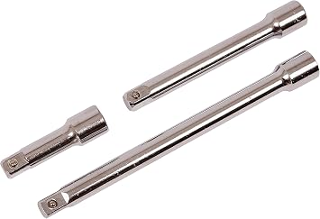 Amtech I3900 3 Piece 13mm 1/2" Short Extension bar Set