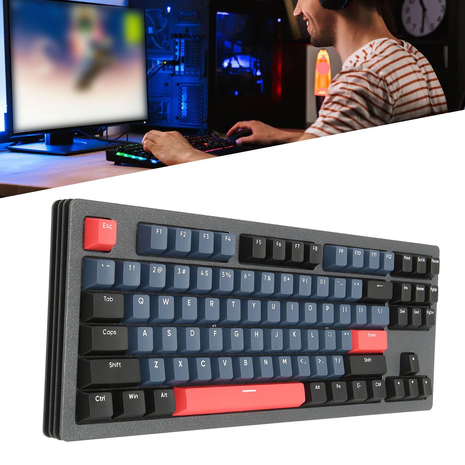 Clavier Mécanique, 3 Modes Bluetooth 5.0/2.4G/Filaire