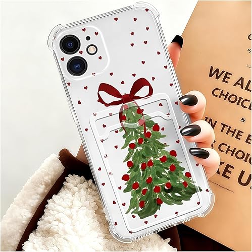 Miniatura 124 de Branwen Funda para iPhone 11 de 6.1 pulgadas, diseño de cascanueces y bailarina, cartera transparente a prueba de golpes, funda de bolsillo de TPU