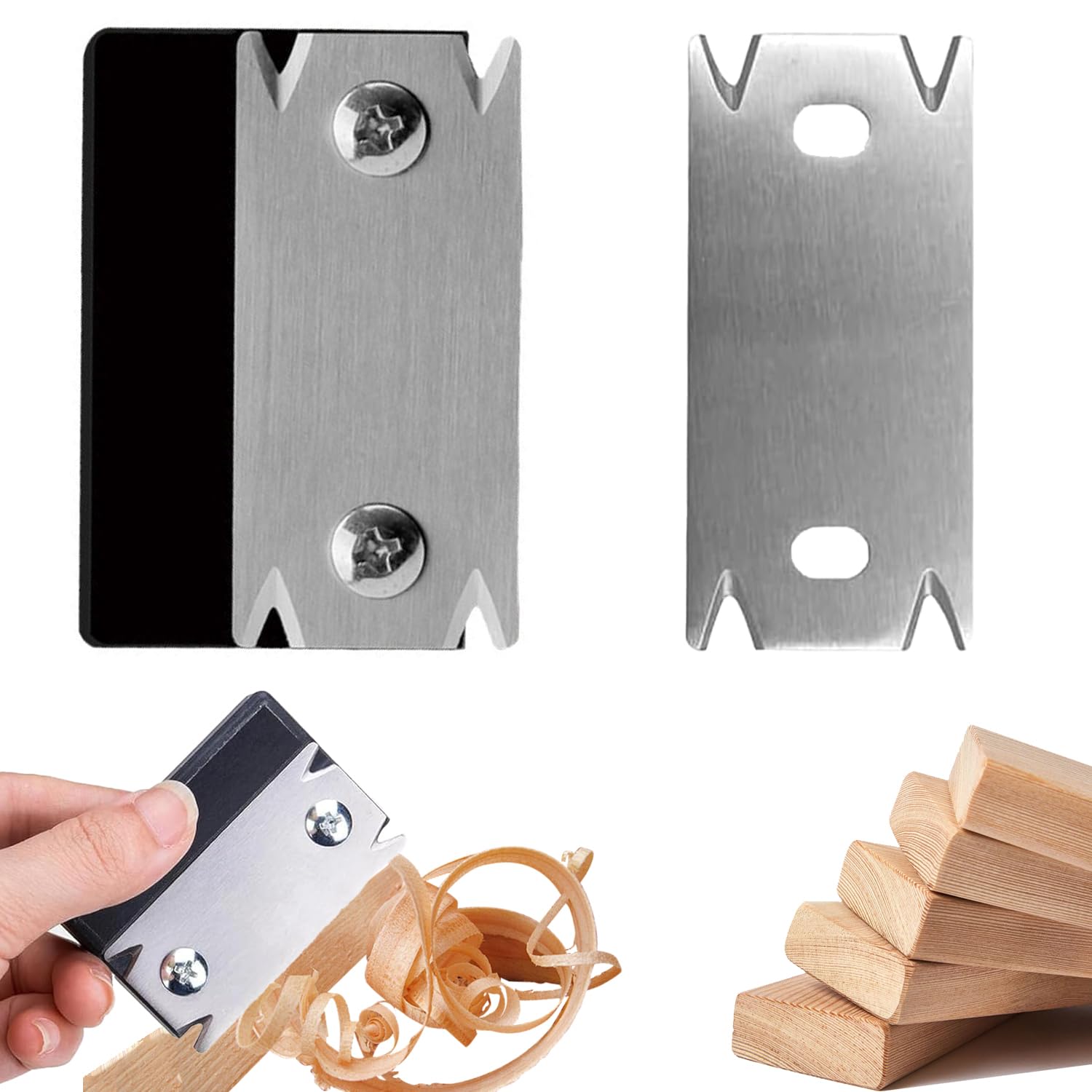 Kantenschneider Für Holz & PVC - Manueller Kantenhobel Mit Ersatzklinge