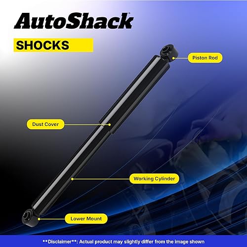 Miniatura 2 de AutoShack Amortiguadores traseros | Reemplazo para Jeep Commander 2006-2010 Jeep Grand Cherokee 2005-2010 | 2 unidades