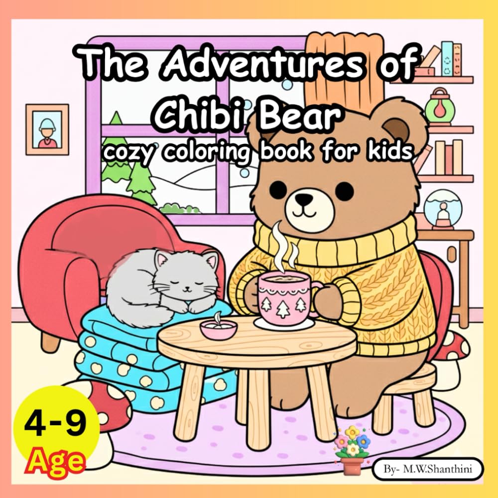 The Adventures of Chibi Bear: A Cozy Journey of Growing Creativity (The "Mindful Adventures" Series)