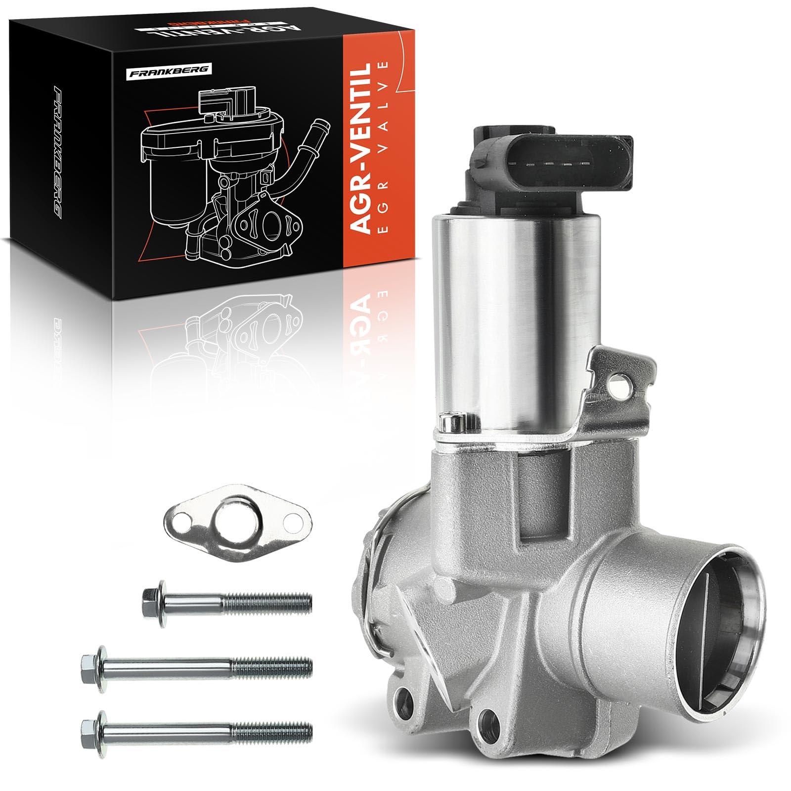 Frankberg Valvola EGR Compatibile con Fortwo Coupé 450 0.8 CDI Fortwo Cabrio 450 0.8 CDI Cabrio 450 0.8 CDI City-Coupé 450 0.8 CDI Replace# 6600901054,A6600900054