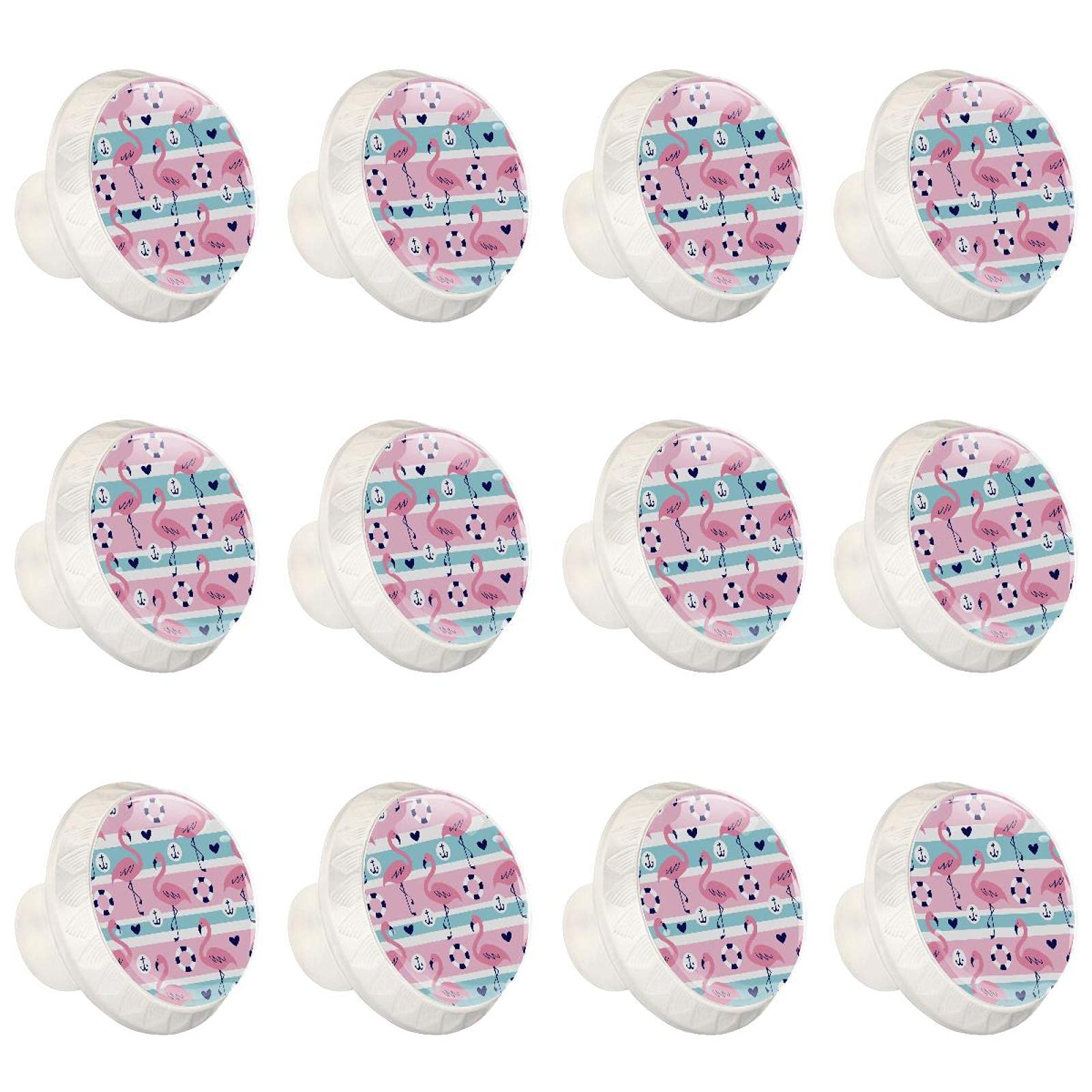Boutons de cuisine boutons décoratifs ronds pour armoire tiroirs de placard commode lot de 12