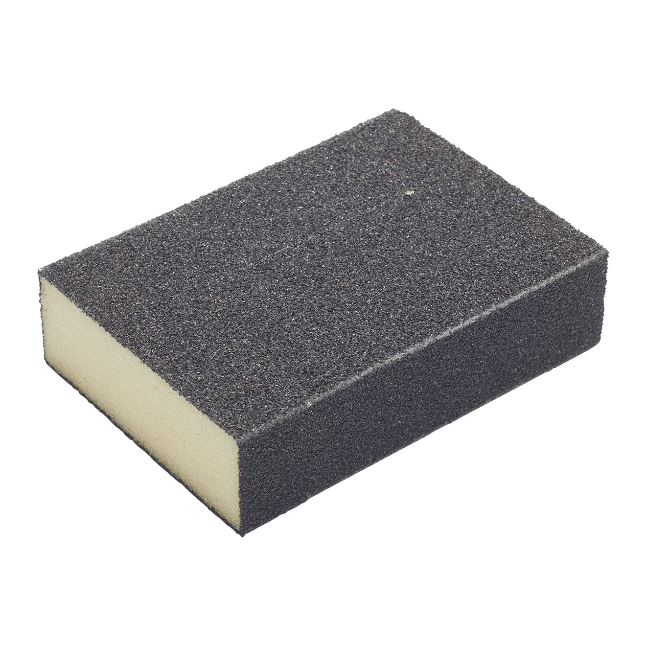 Fit For The Job Medium/Coarse Grade Flexible Reusable Sanding Block for Sanding Wood, Furniture, Metal, Plaster For Home Improvement, Decorating and More