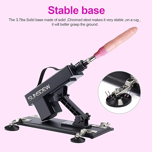Miniatura 7 de Máquina sexual automática, juguetes sexuales, máquinas de empuje para hombres y mujeres, pistola de dispositivo de máquina de amor con 4