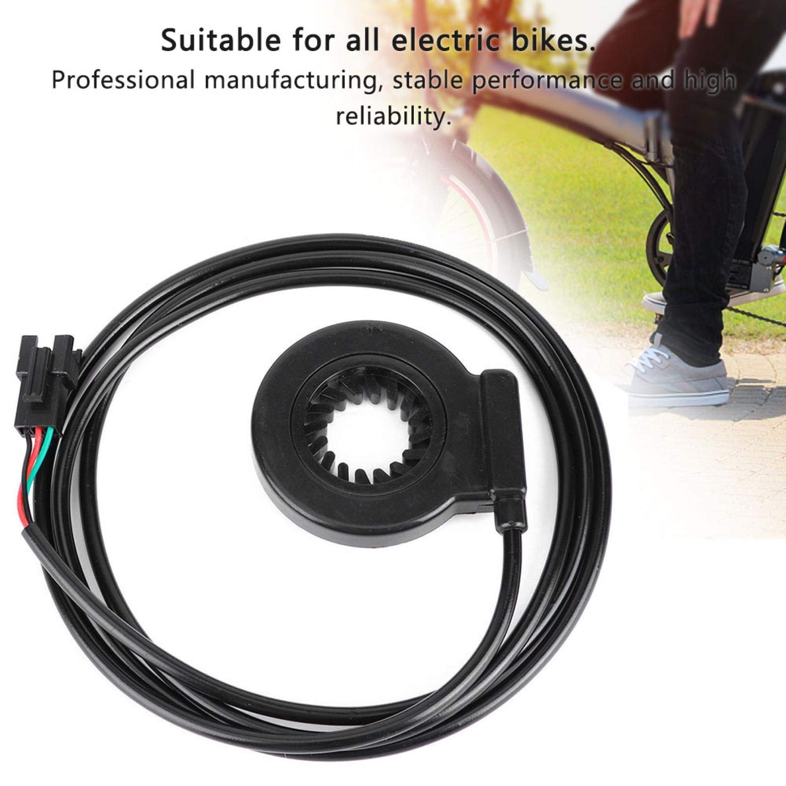 Sensore Di Pedalata Assistita 12 Magneti OKJHFD Per Bici Elettrica - Pedale Sensore Hall Di Velocità, Compatibile Universale, In ABS