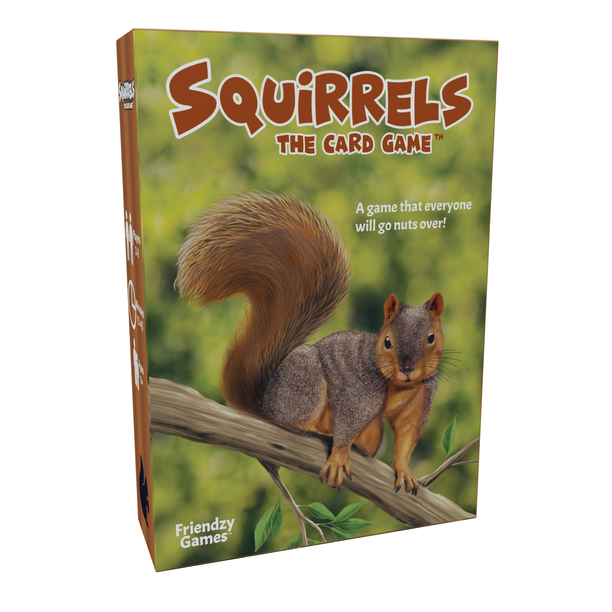 Squirrels The Card Game - Family Card Game, Fast and Fun, Easy-to Learn for Ages 10+, 2-8 Players