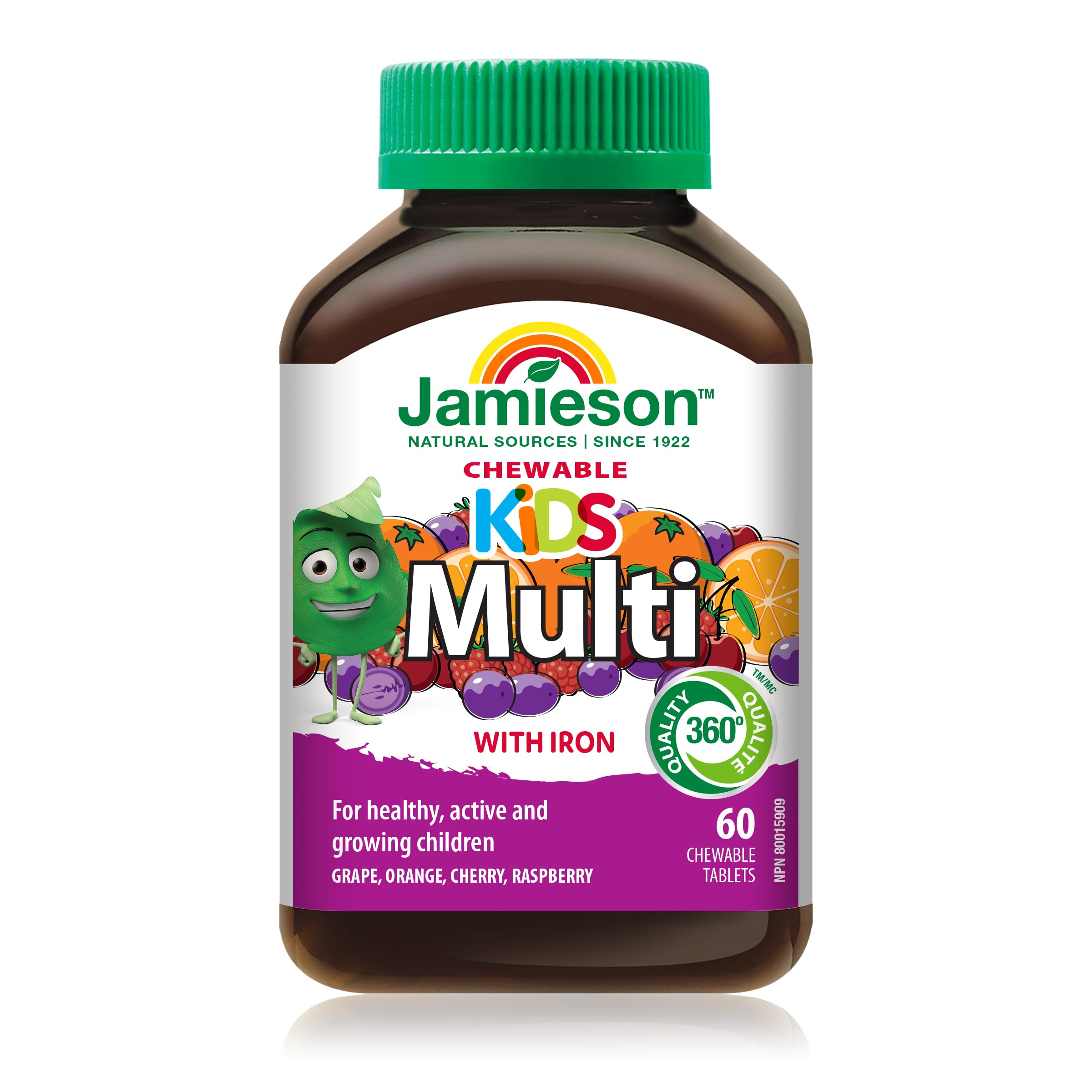 Jamieson 100% Complete Multivitamins Kids Chewable 60 Tablets