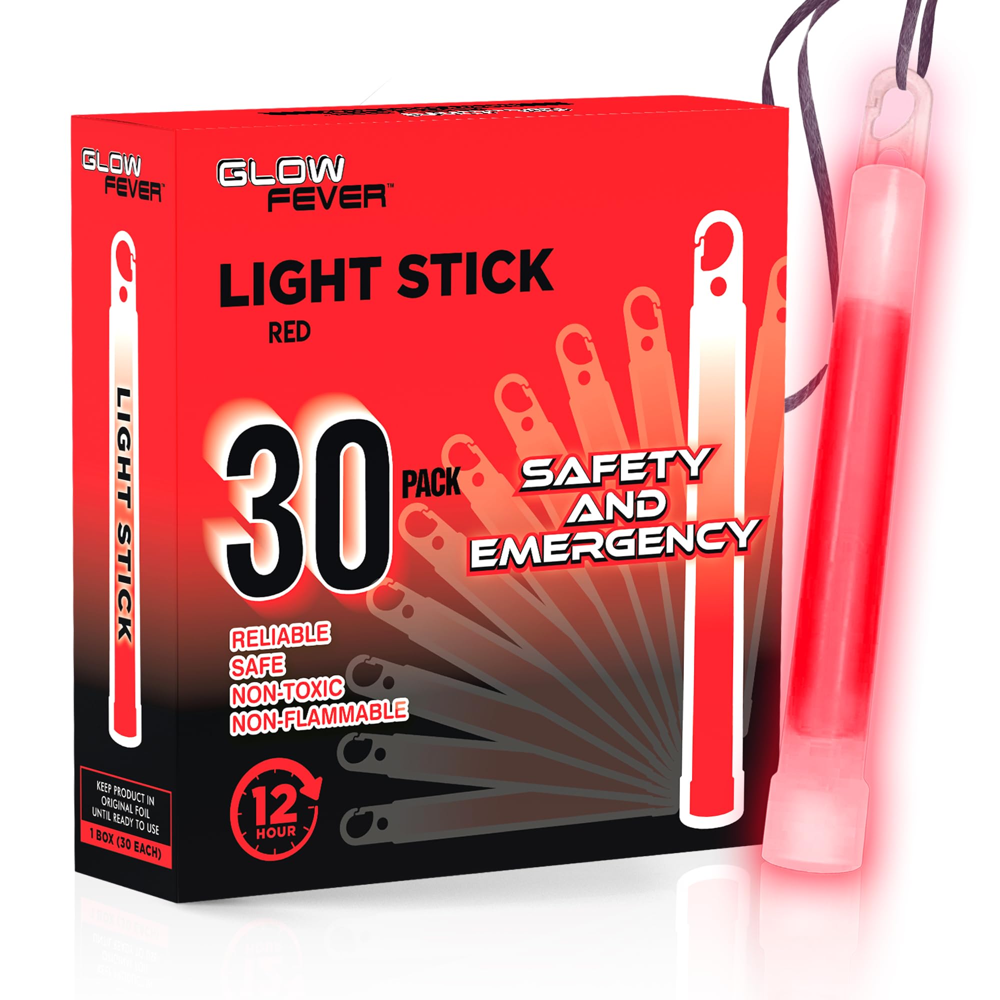 Cyalume Bâton lumineux bleu militaire ChemLight Lightsticks 15cm, Light Sticks très lumineux avec durée de 8 heures (Boite de 10
