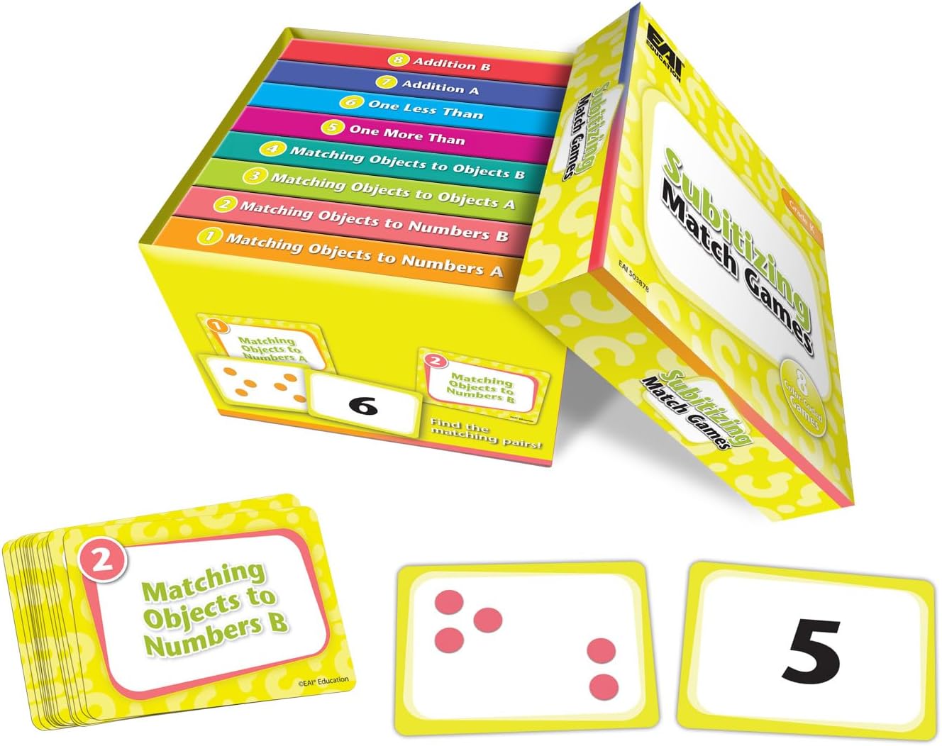 EAI Education Subitizing Match Games: Grade K