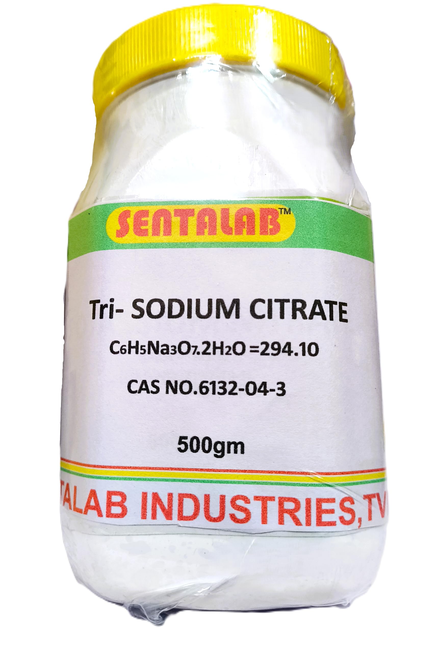 SENTALAB Tri-Sodium Citrate Chemical Powder, 500g, CAS 6132-04-3-picture-29
