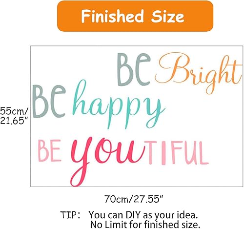 Miniatura 36 de Decoración de pared inspiradora con citas para niños y niñas, decoración de habitación para adolescentes, niñas, sala de estar, dormitorio, aula