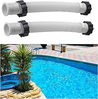 MakUki 2pc 16 Inch Pool hose for intex pool accessories Pool Sand Filter Pump Hose 11388 11535 Pool Filter Hose For Intex Filter Pump, Brine System and Sand Filter (2)
