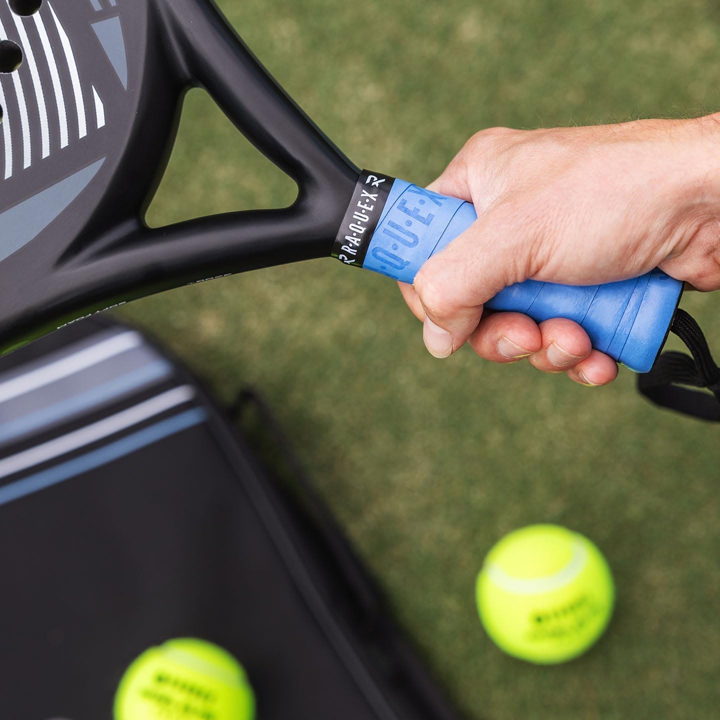 Raquex Surgrip Evade pour Raquettes de Padel — 10 Couleurs — Paquet de 3 surgrips, 0,65 mm d'épaisseur — Surgrip antidérapant Absorbant et légèrement adhésif pour Raquettes de Padel ou de Pickleball