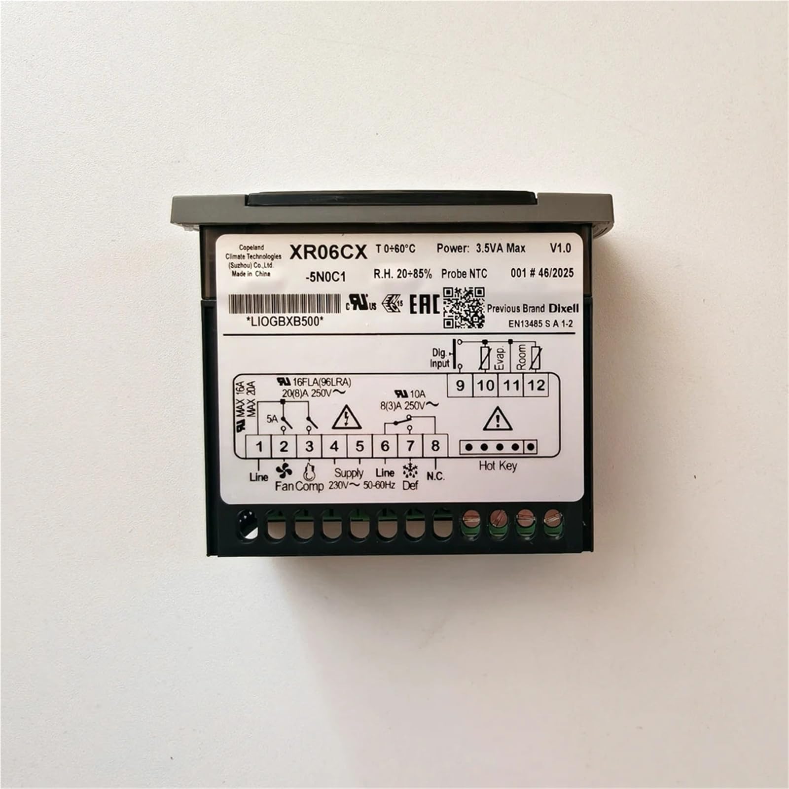 Regulator temperatury XR06CX-5N0C1 XR06CX (bez czujnika)