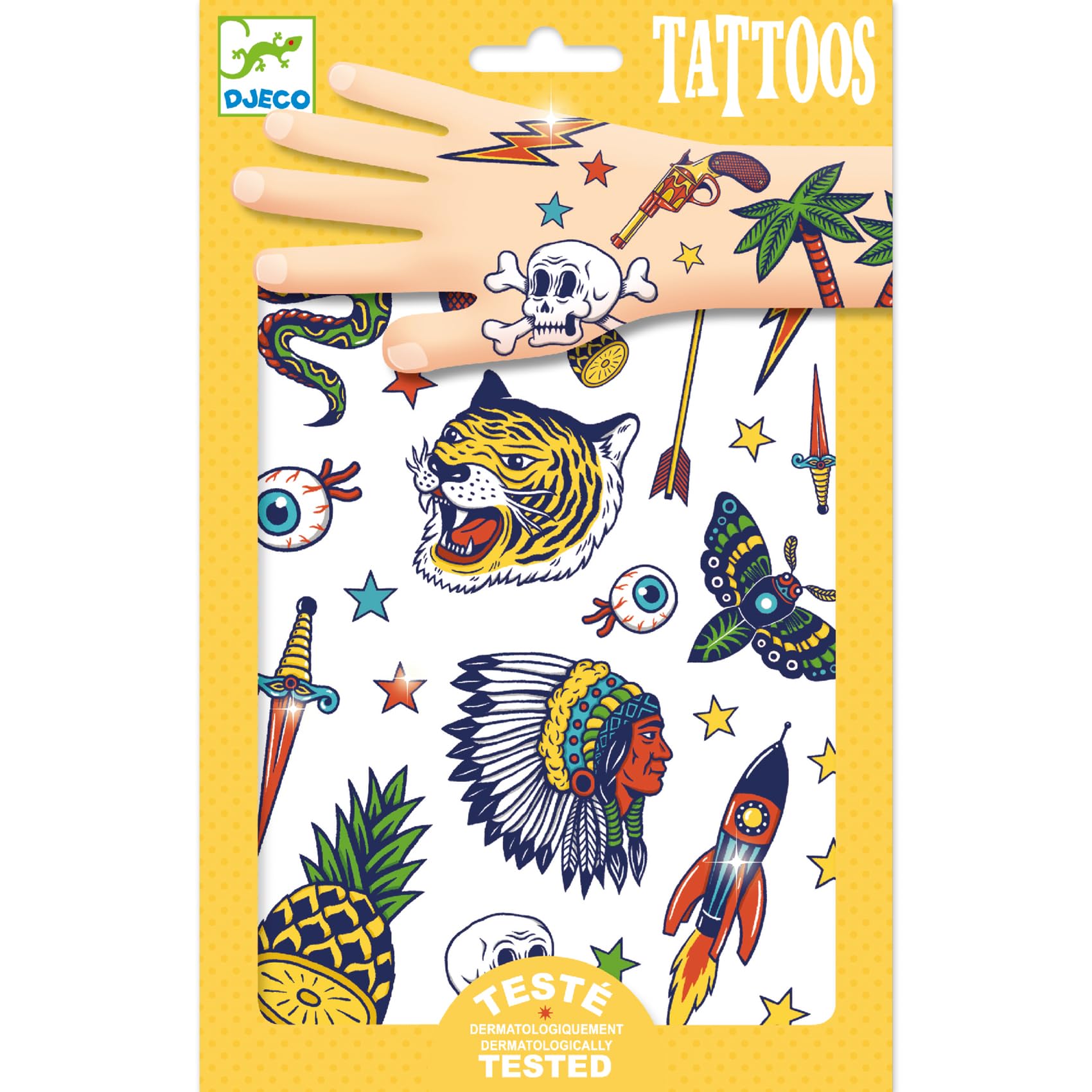 Djeco Bang Bang Tattoos, 2 Pieces