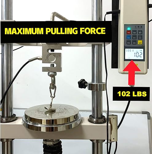 Miniatura 5 de DIYMAG Ganchos magnéticos de neodimio fuertes, imanes de tierras raras resistentes de 110 libras con gancho, fuerte protección contra la corrosión
