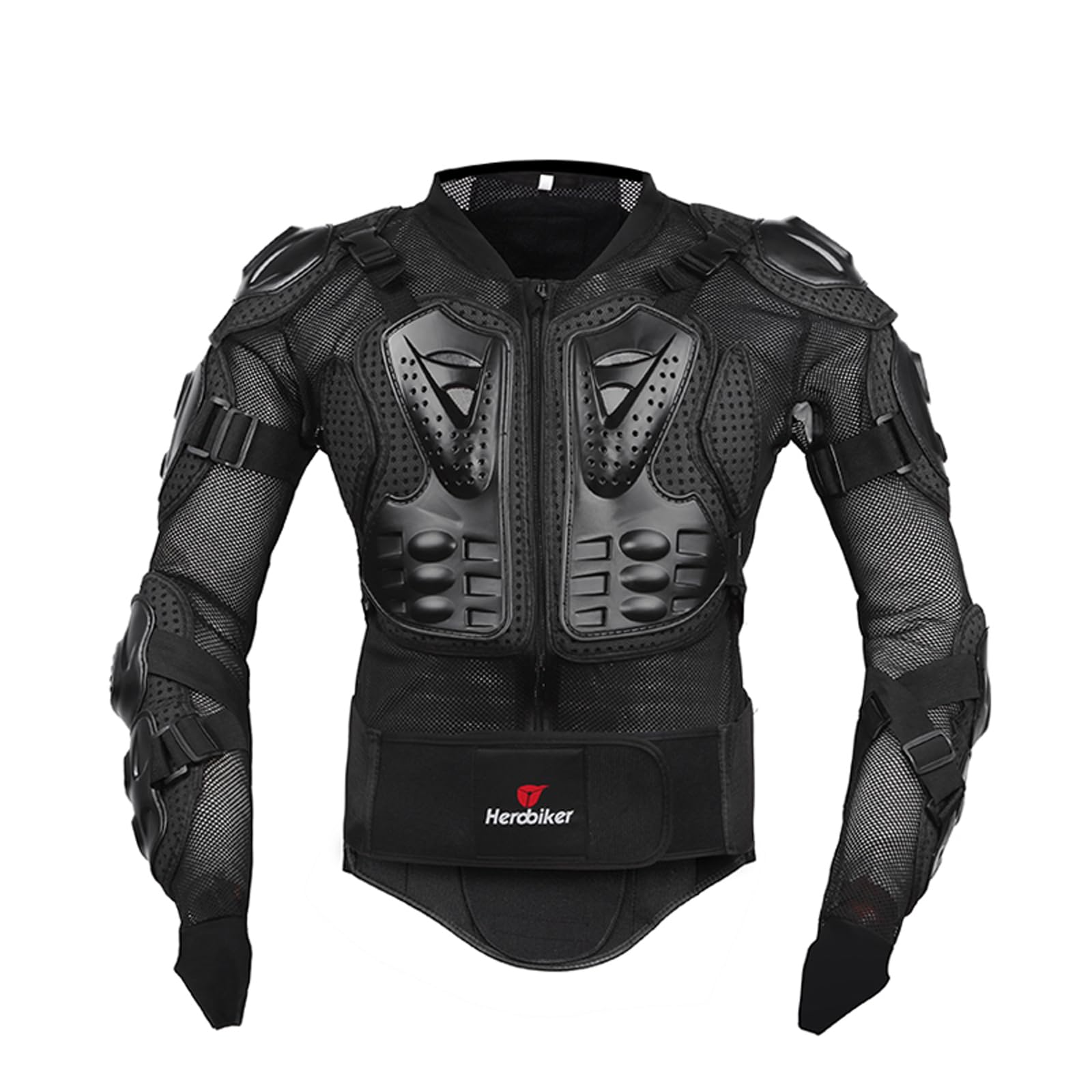 Amazon | HEROBIKER オートバイフルボディアーマージャケット 背骨 胸