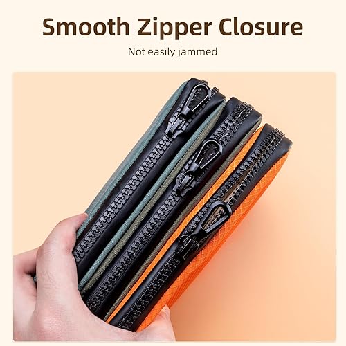 Miniatura 4 de ROCKBROS Bolsa de teléfono para bicicleta de ciclismo - Funda de herramientas para llaves de tarjeta pequeña - Almacenamiento conveniente - Hombres