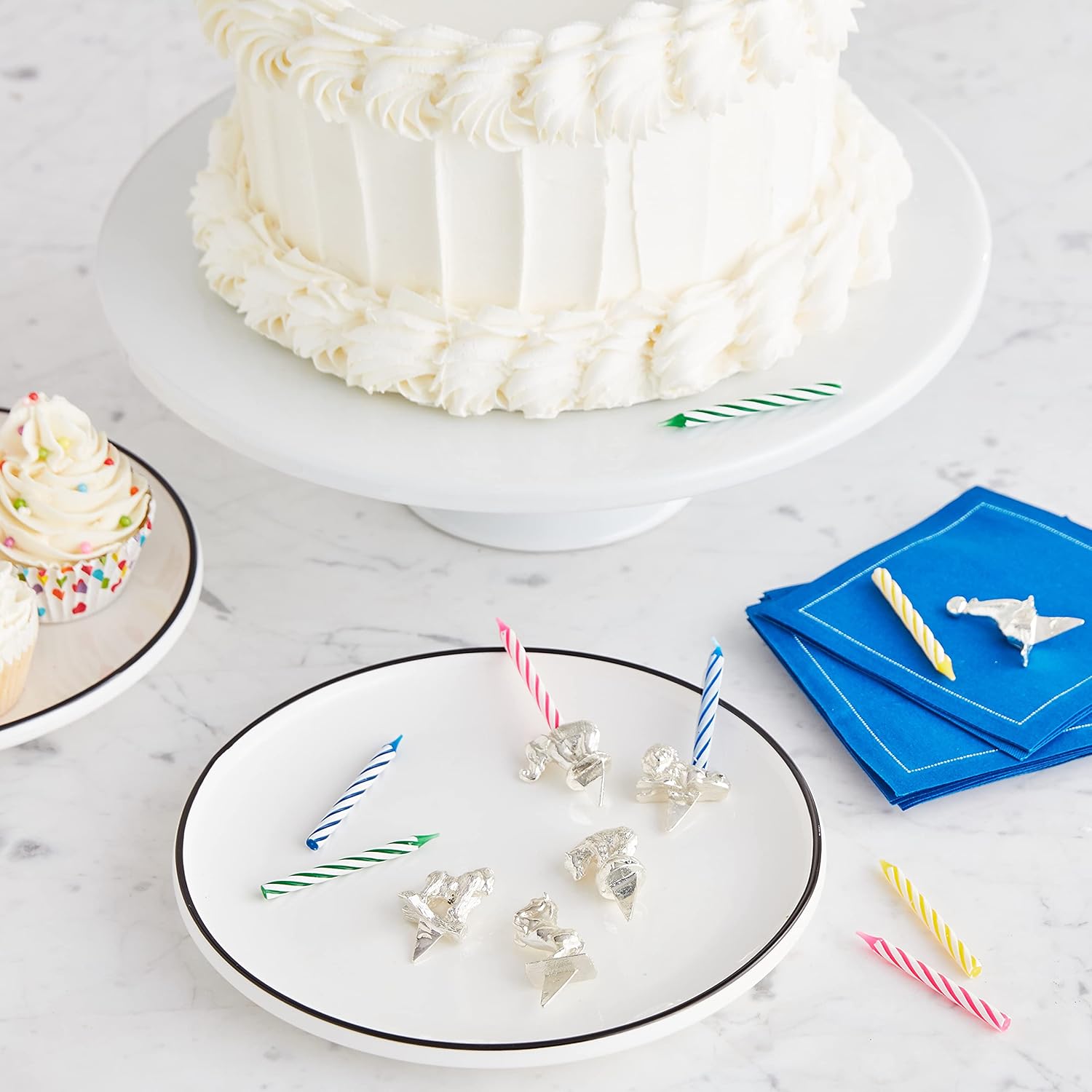 Reed and Barton 910 Let's Celebrate 6Pc Circus Animals Candles