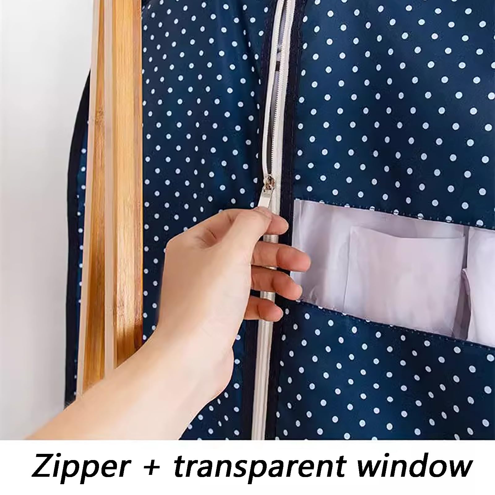 Bolsas para ropa, Funda de ropa tridimensional con cremallera, transpirable