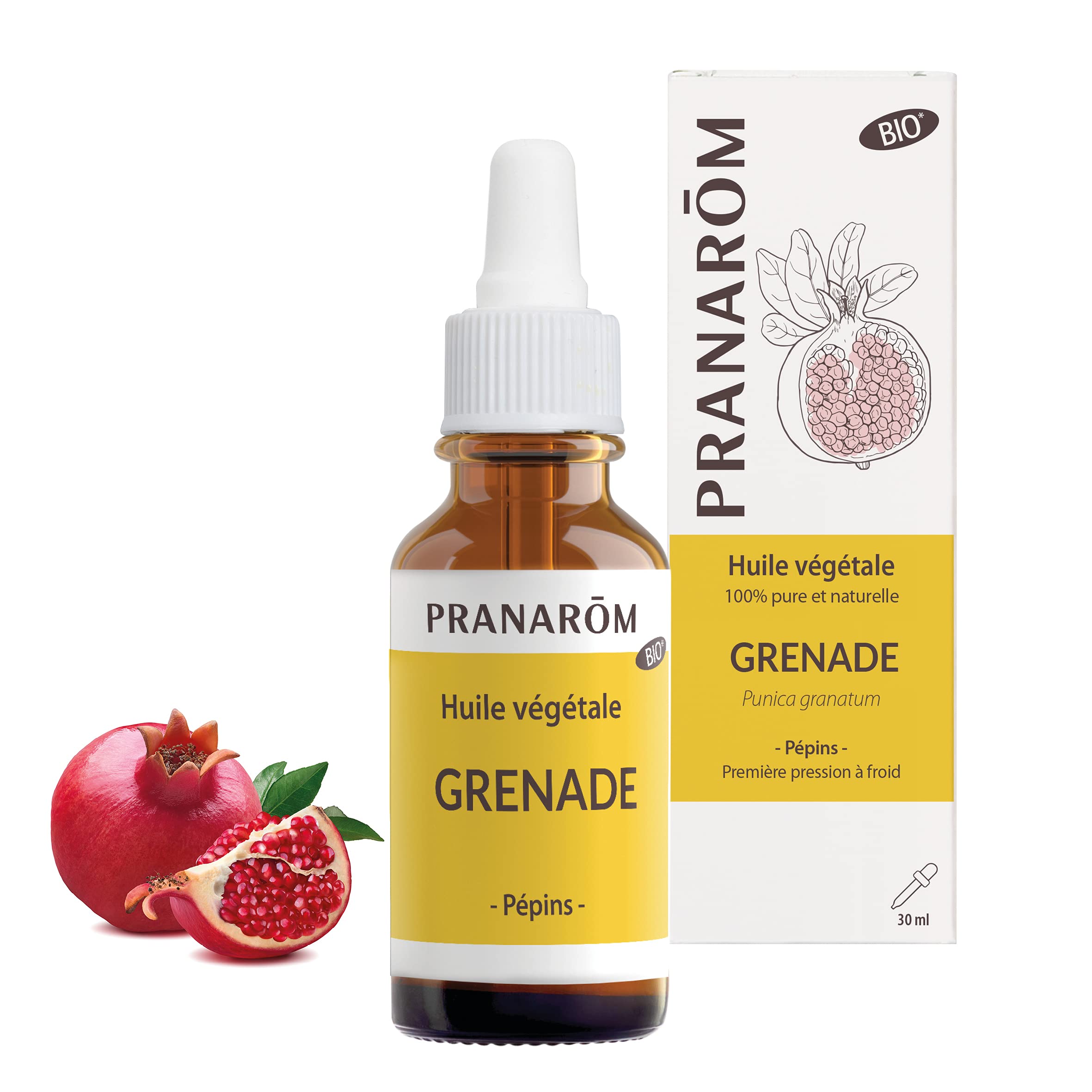 Pranarôm Organic Pomegranate Botanical Oil 30ml