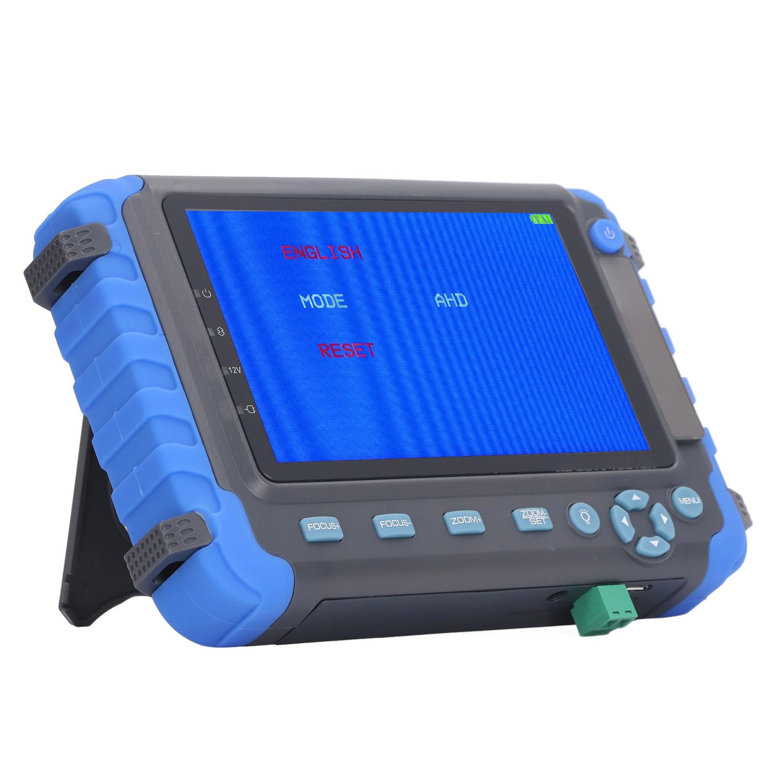 4-in-1 CCTV Camera Tester – 5-Inch 8MP Security Monitor With VGA/HD Input, UTP Cable Test, PTZ Control, 12V DC Output, For Analog & IP Cameras