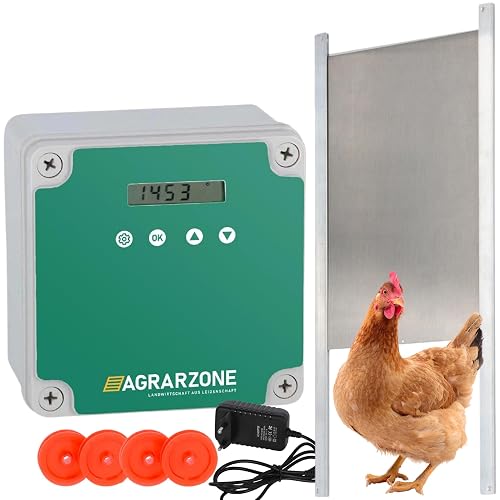 Agrarzone automatische Hühnerklappe mit Schieber
