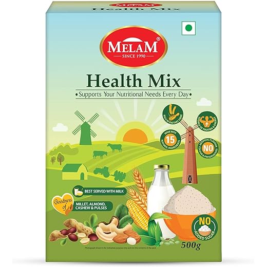 Melam Health Mix 500g - Fiber Protein