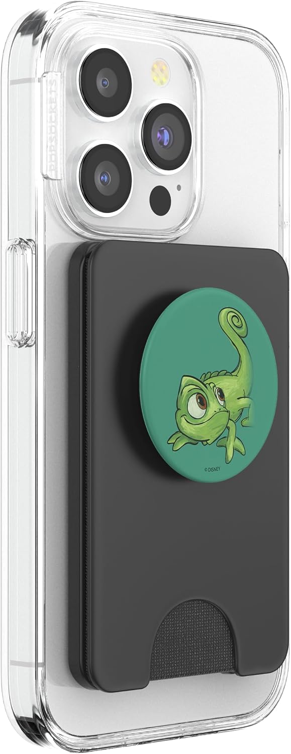 Disney Tangled Pascal Fading Green PopSockets PopWallet for MagSafe