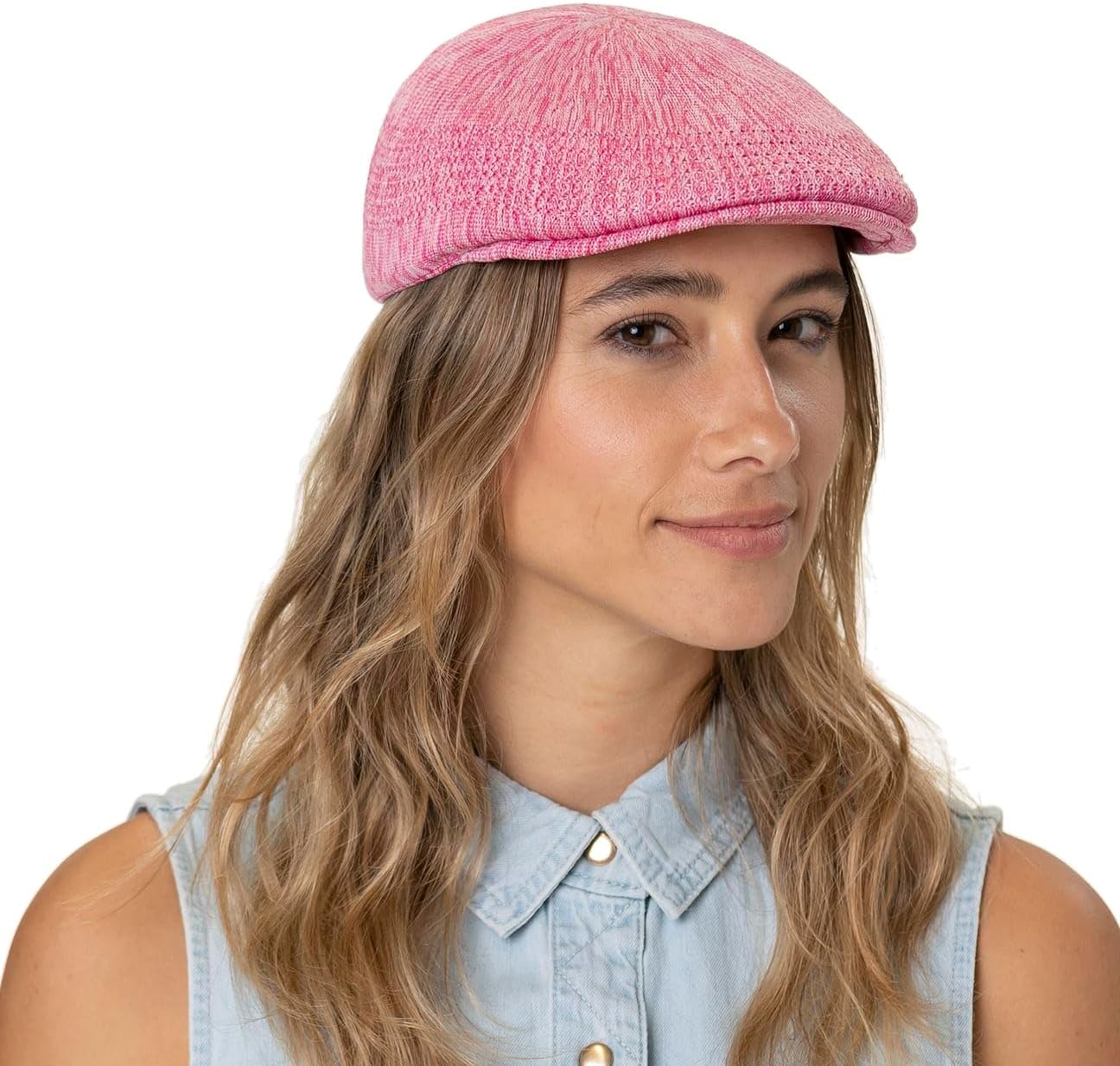 Kangol Color Burst Ventair 507 Hat - Orange Gradient/XL Ivy Caps & Flat Caps