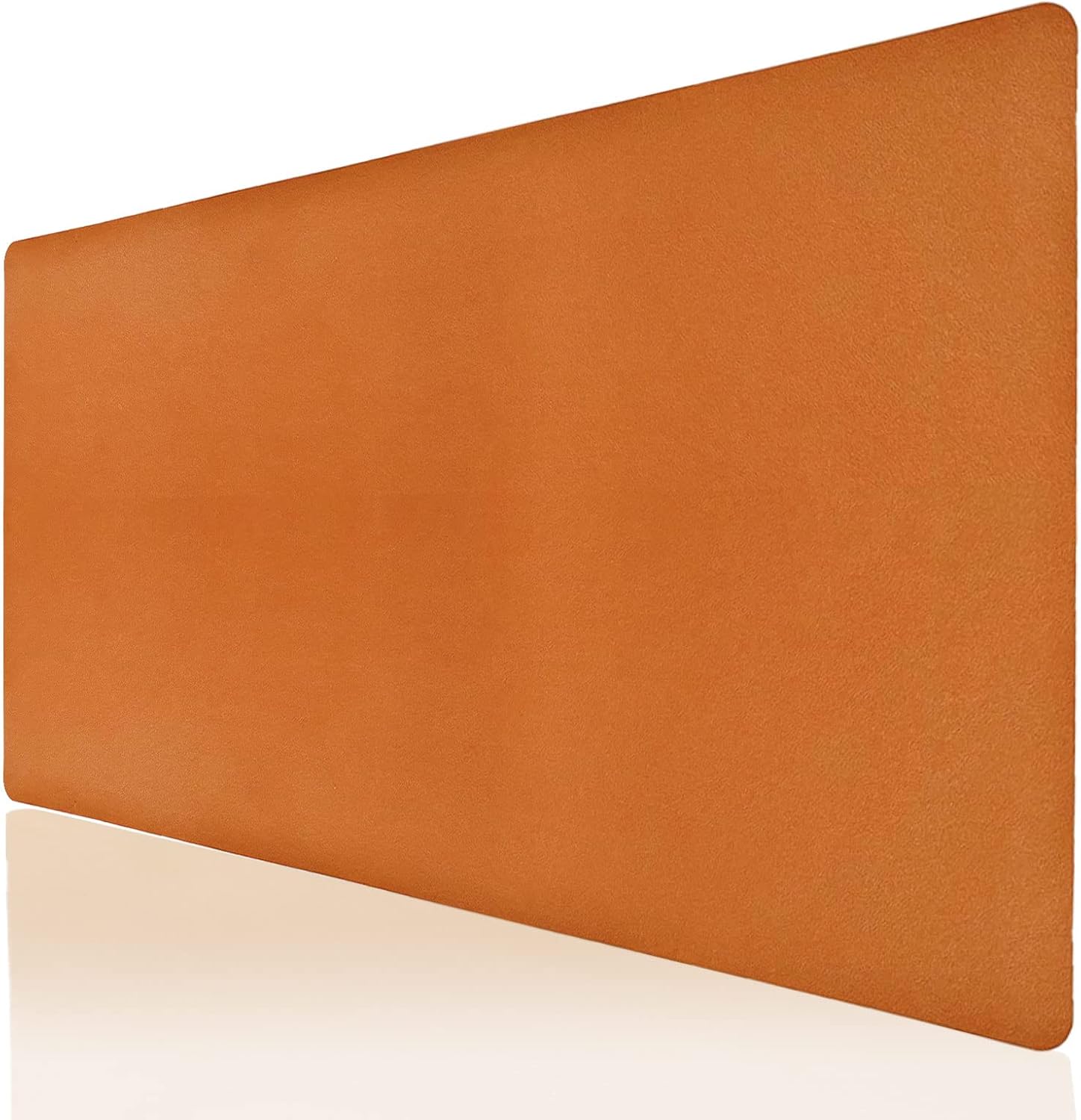 DAWNTREES Leather Desk Pad , Computer Mat for Desk Brown