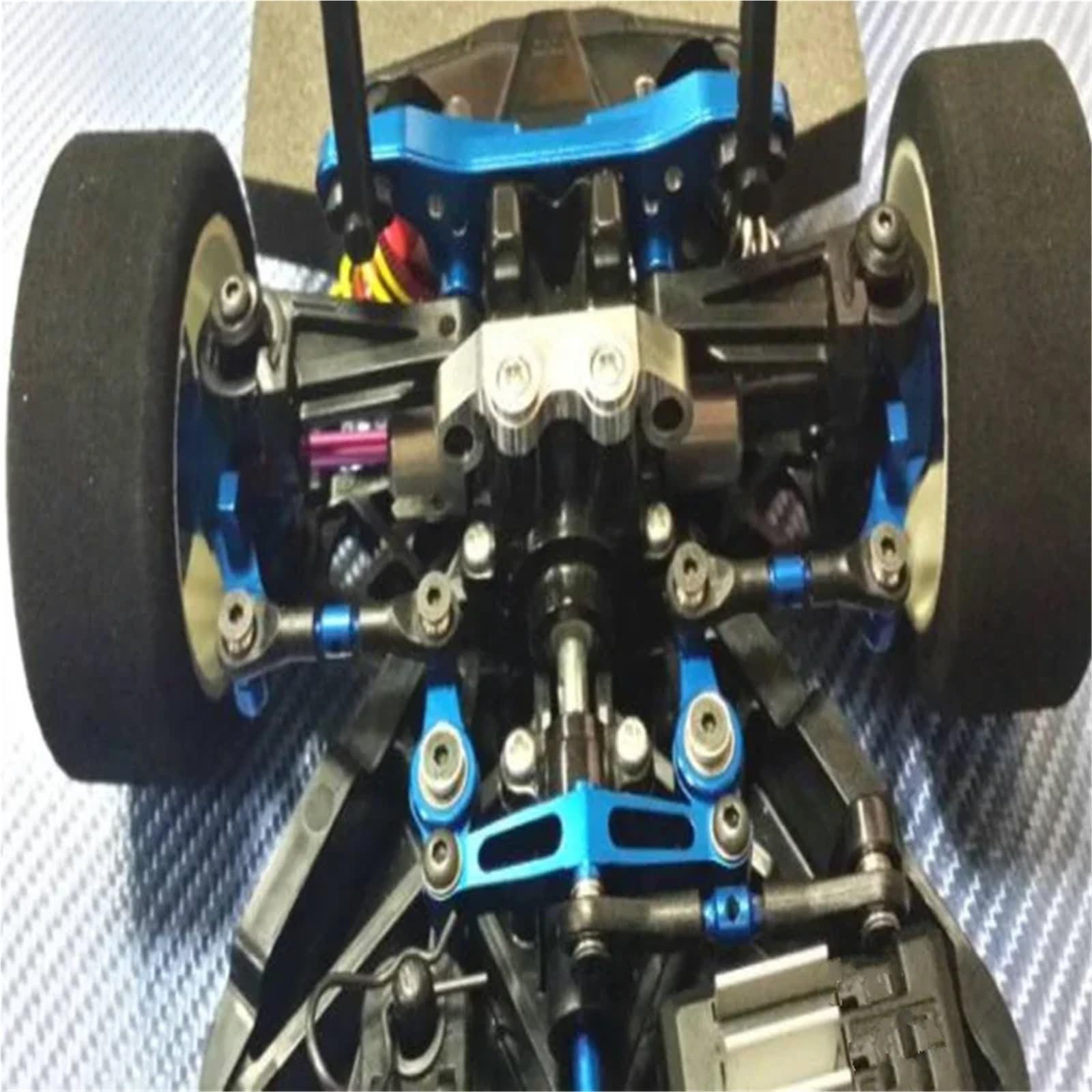 Per TAMIYA Per TT02 Per TT01 1/10 Rc Auto Crawler 3 Pz Tirante Collegamenti Canne Sterzo Parti Aggiornamento Accessori Modificare RC Modelli Pezzi