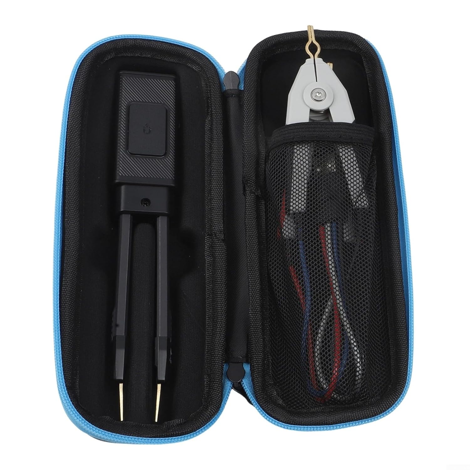 LCR-ST2 2-in-1 Digital LCR ESR Clamp Meter, Auto Recognition R/C/L, Kelvin Clip, Multi-Mode Display for Testing of Component Tester(LCR-ST2 high)