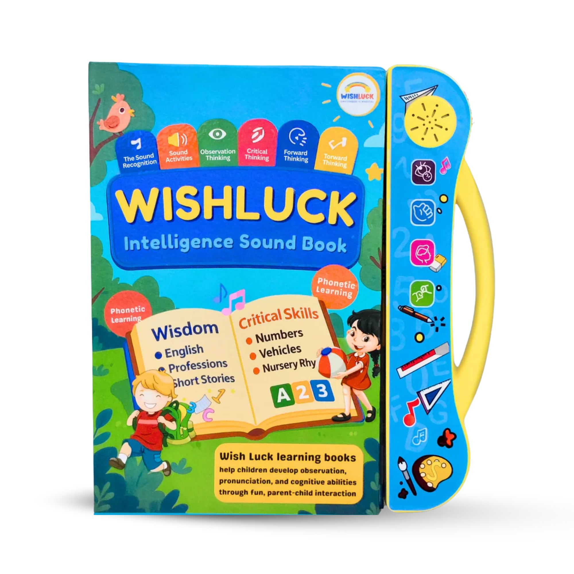 Interactive Sound Book for Kids (Ages 2–7) – Learn Alphabets, Numbers, Shapes & Phonics | Educational Talking Book with Music & Touch Features | Multicolor Learning Toy for Toddlers-picture-28