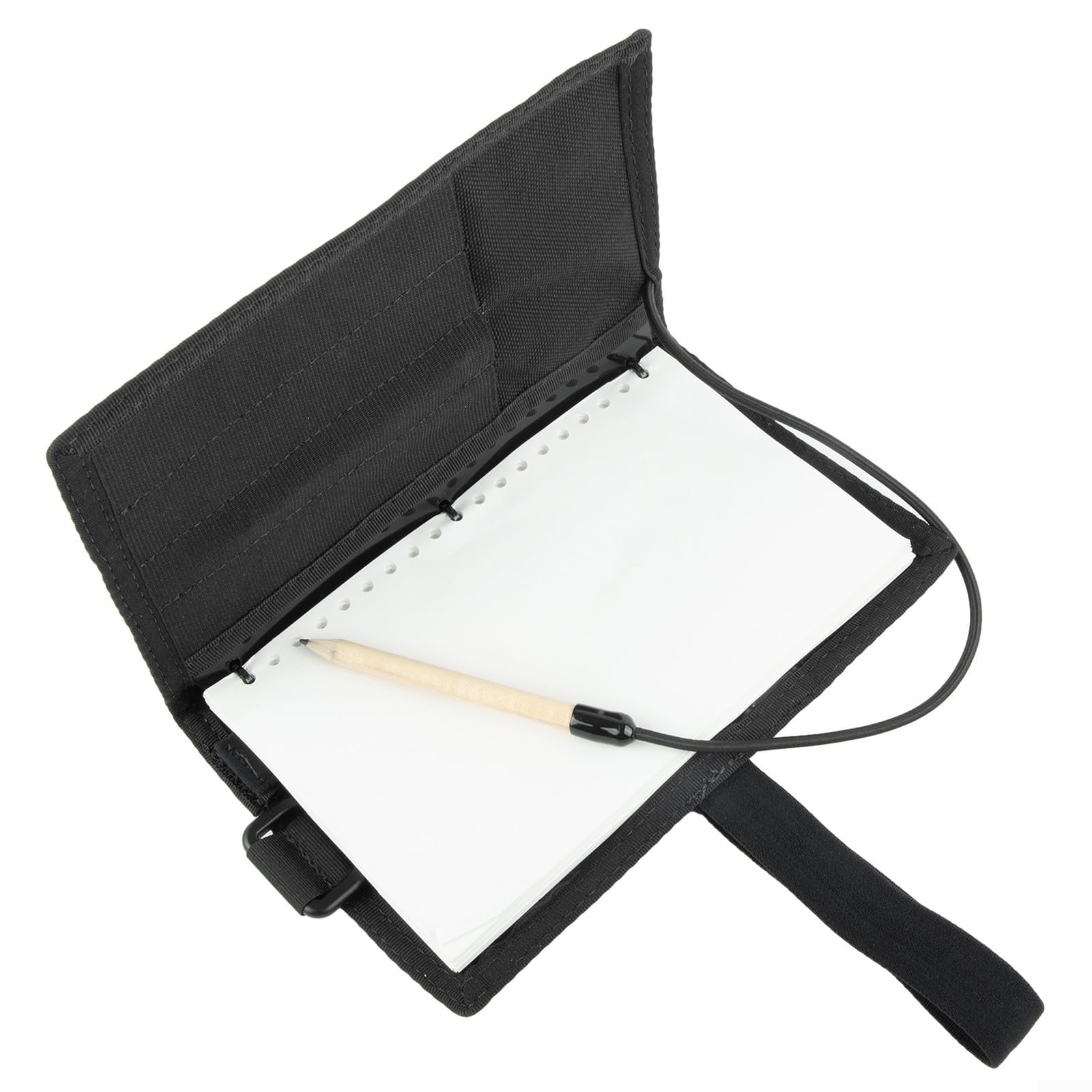 Cuaderno de notas subacuático para registrar inmersiones y mapas con bolsillo transparente