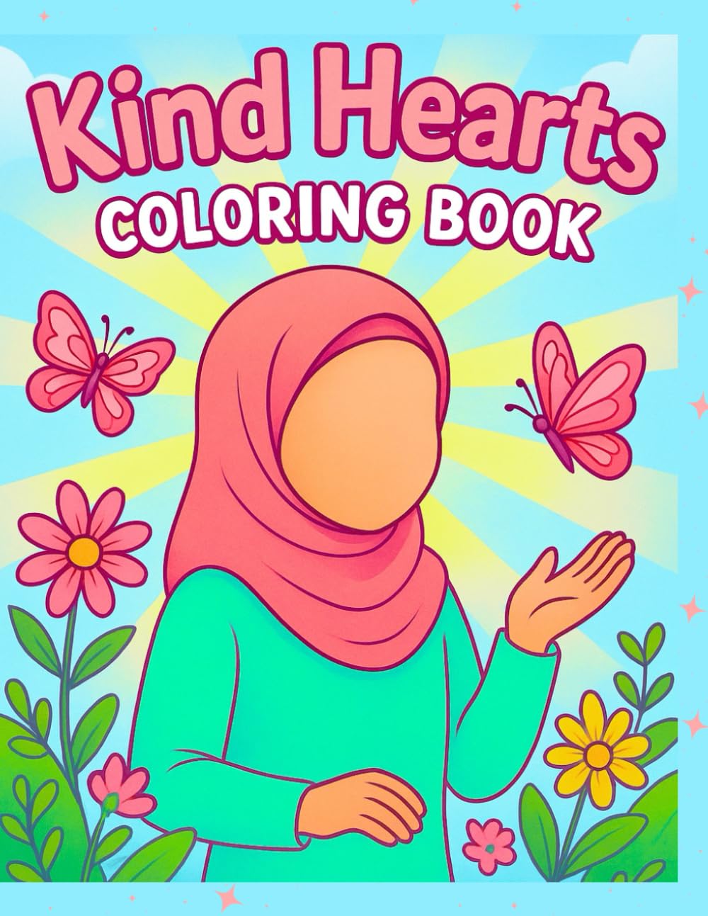 Kind Hearts: Coloring Book