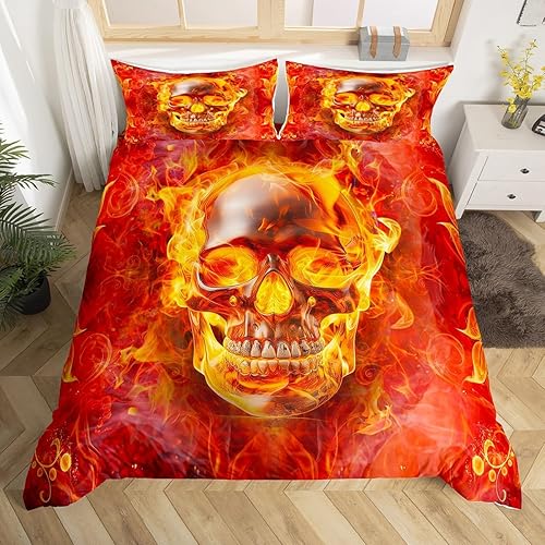 Vista 14 de Erosebridal Juego de funda de edredón de dibujos animados de gatos, tamaño King, juego de ropa de cama fluorescente de gatito kawaii, bonita funda